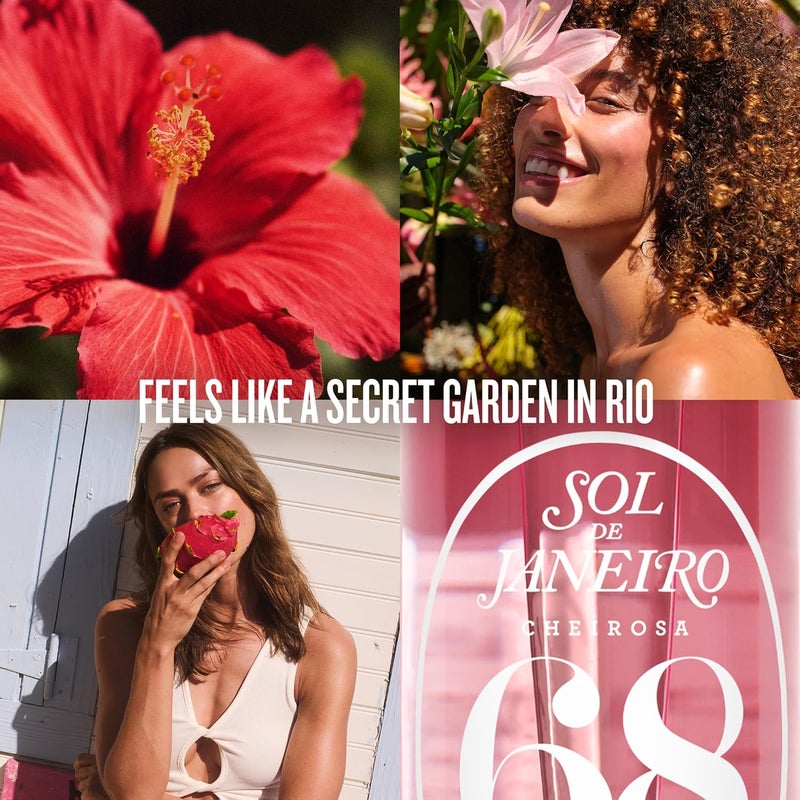 Sol de Janeiro رذاذ عطر الشعر والجسم سول دي جانيرو تشيروسا '68 90 مل/3.0 أونصة سائلة - Image 4